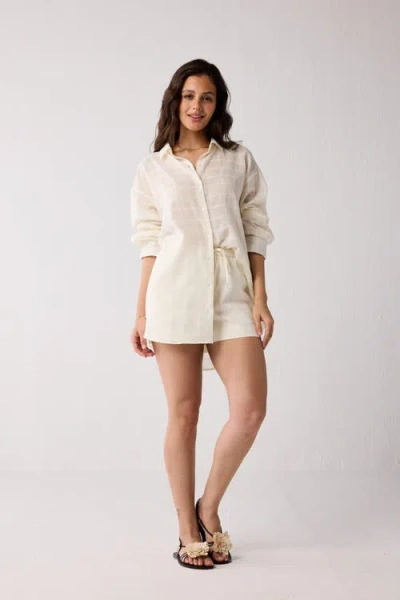Reistor Regular Fit Shorts In Neutral