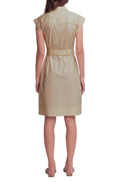 Boden Short Belted Shirt Dress In Neutral