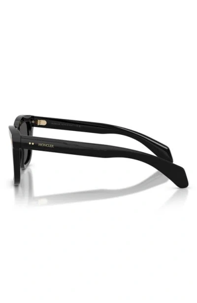 Moncler Bronzz Square-frame Sunglasses In Black