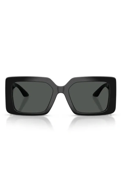 Versace E4478u Square Sunglasses In Black