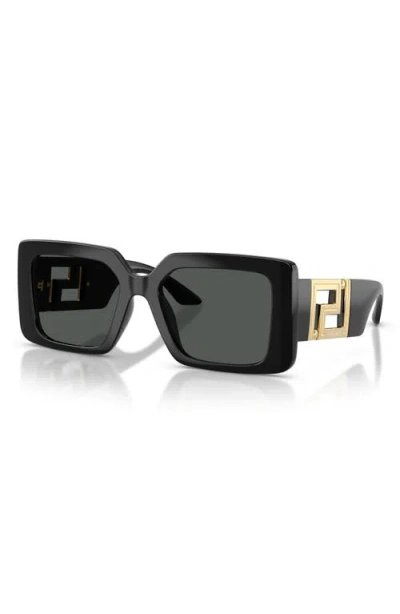 Versace E4478u Square Sunglasses In Black