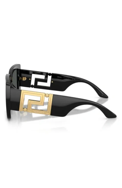 Versace E4478u Square Sunglasses In Black