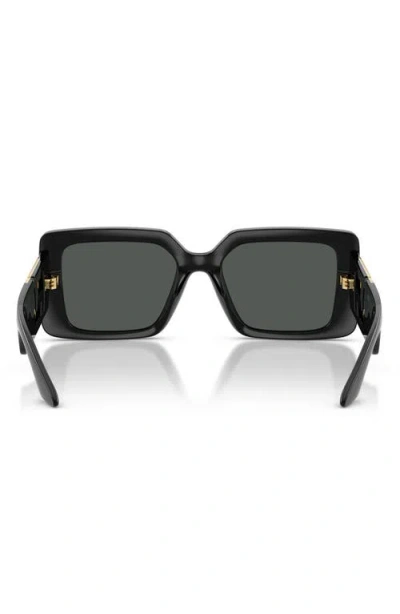 Versace E4478u Square Sunglasses In Black