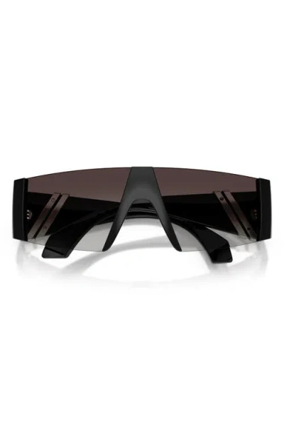Versace 136mm Rectangular Sunglasses In Black