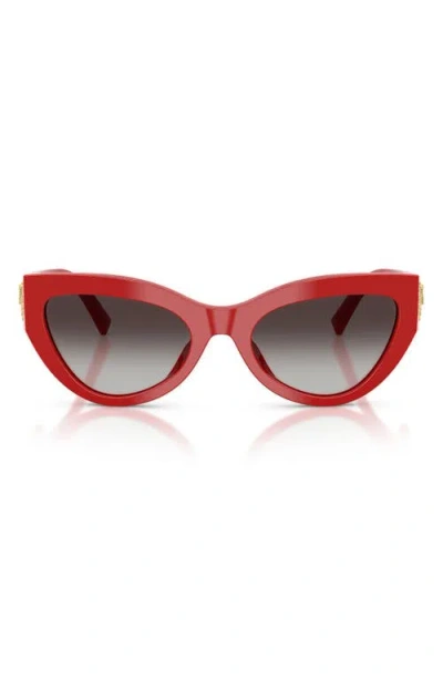 Dolce & Gabbana Devotion Sunglasses In Red