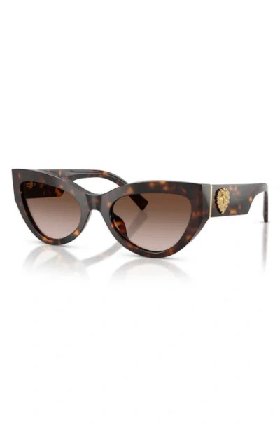 Dolce & Gabbana Devotion Sunglasses In Brown