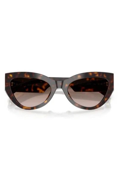 Dolce & Gabbana Devotion Sunglasses In Brown