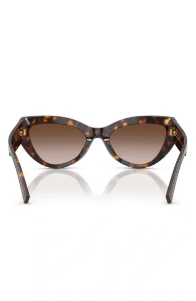 Dolce & Gabbana Devotion Sunglasses In Brown