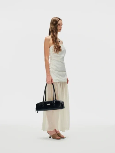 Aest Studios Capture Large Baguette Bag In Black