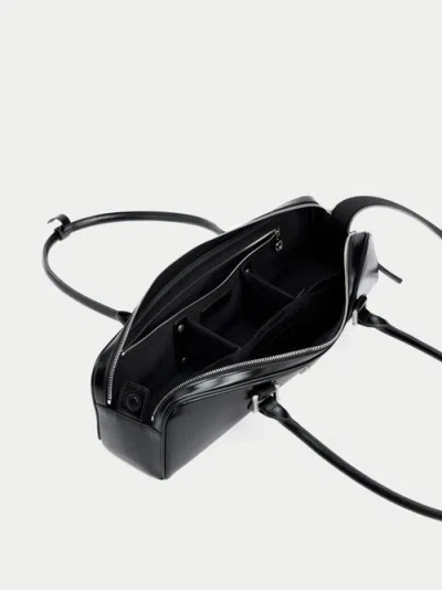Aest Studios Capture Large Baguette Bag In Black