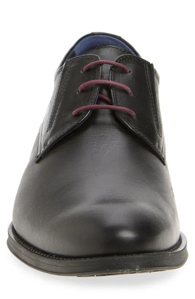 Fluchos Heracles Plain Toe Derby In Black