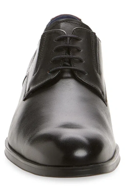 Fluchos Asgard Plain Toe Derby In Black