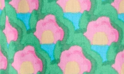 Sugarlips Cindi Cotton Ruffle Top In Multi