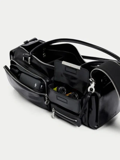 Aest Studios Capture Multipocket Bag In Black