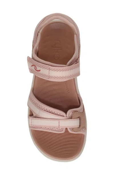 Ryka Devotion Max Sandal In Pink