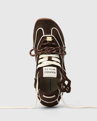 Naked Wolfe Soul Biscuit Suede In Brown