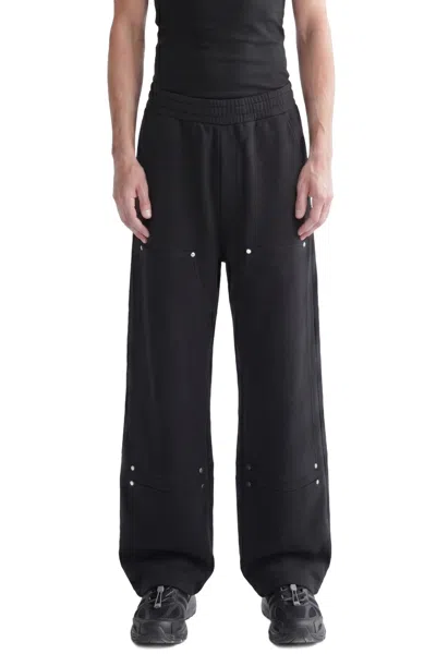44 Label Group Rivets Pants In Black