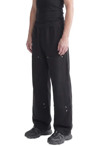 44 Label Group Rivets Pants In Black