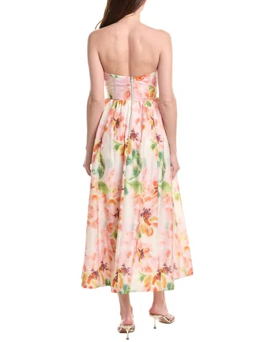Bardot Lola Corset Midi Dress In Multi