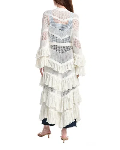 Alexis Cari Robe In White