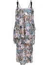 MAIYET 'Wave Tier Slip' dress,DRYCLEANONLY