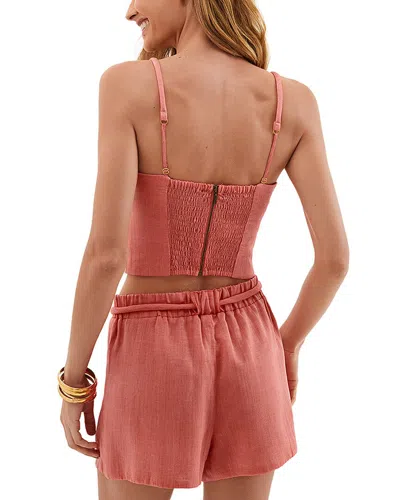 Vix Solid Cassia Short In Pink