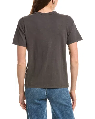 Faherty Sunwashed Crew T-shirt In Green