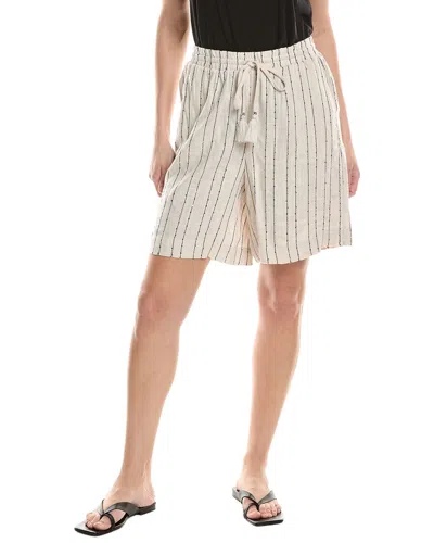 Nvlt Linen-blend Bermuda Short In White