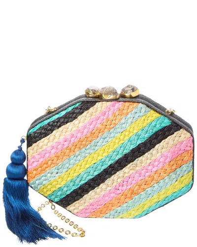Rafe Sofia Clutch In Blue