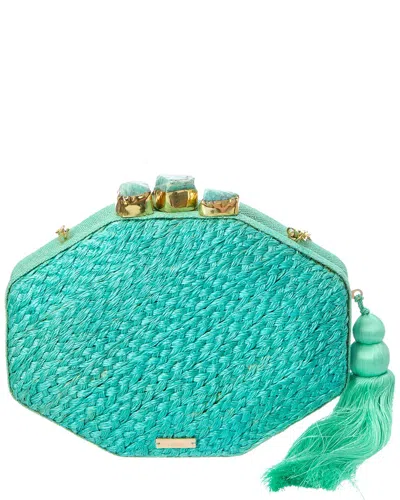 Rafe Sofia Clutch In Green