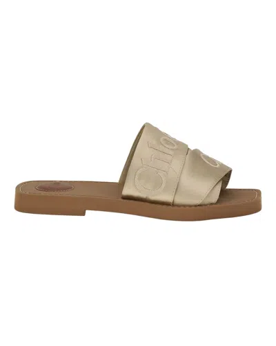Chloé Chloe Woody Mule In Multi