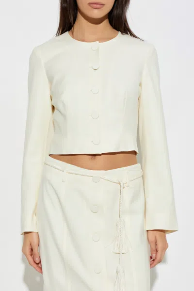 Posse Long-sleeved Jacket In White