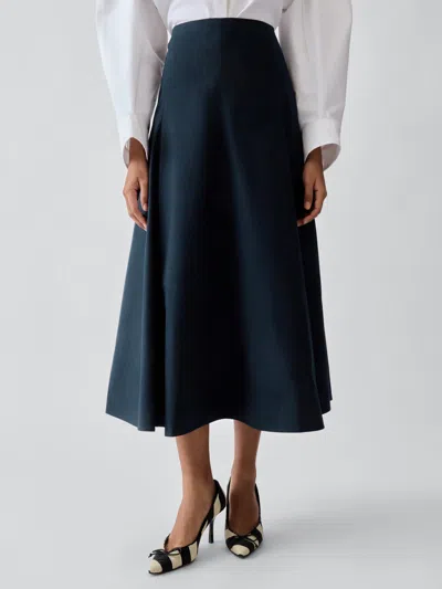 Jacquemus The Triangle Skirt In Blue