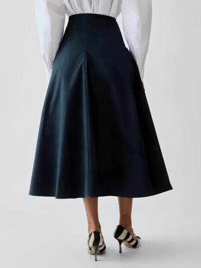 Jacquemus The Triangle Skirt In Blue