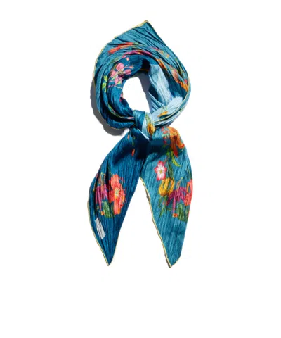 Gucci Printed Silk Shawl In Multi