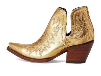 Ariat Dixon Short Western Boot In Gold