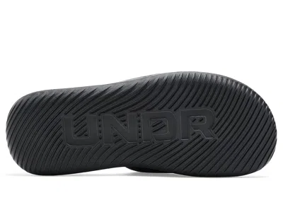 Under Armour Ignite Pro 8 Fixed Band Slides In Black