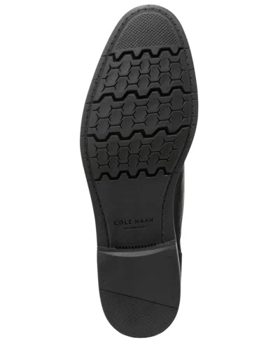 Cole Haan Newmark Grand Cap Toe Oxford In Black