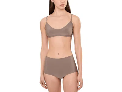 Commando Butter Bralette In Brown
