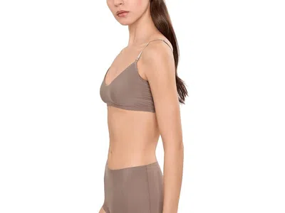Commando Butter Bralette In Brown