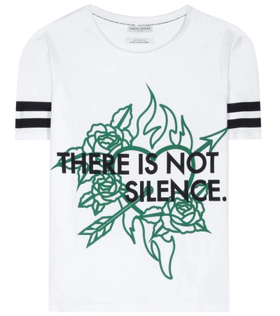 Each X Other Printed Cotton T-shirt In White