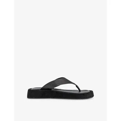 Tony Bianco Ives Sandal In Black Como