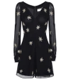 SAINT LAURENT Beaded silk dress