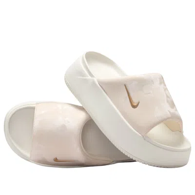 Nike (wmns)  Calm Elevation Slide 'chalk' In Neutral