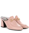 GUCCI Princetown leather mules