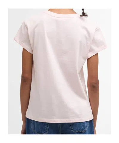 Barbour Womens Hartland T-shirt In Pink