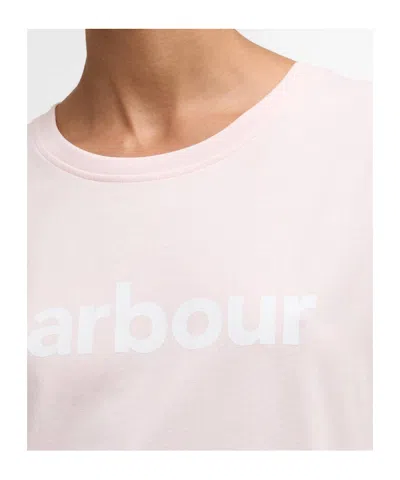 Barbour Womens Hartland T-shirt In Pink