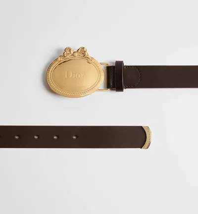 Dior Médaillon Belt In Black