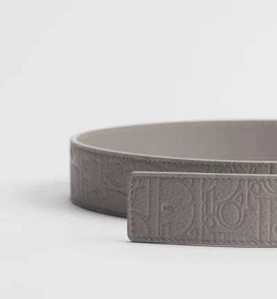 Dior Reversible Belt Strap In Black