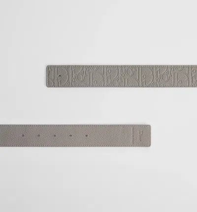 Dior Reversible Belt Strap In Black